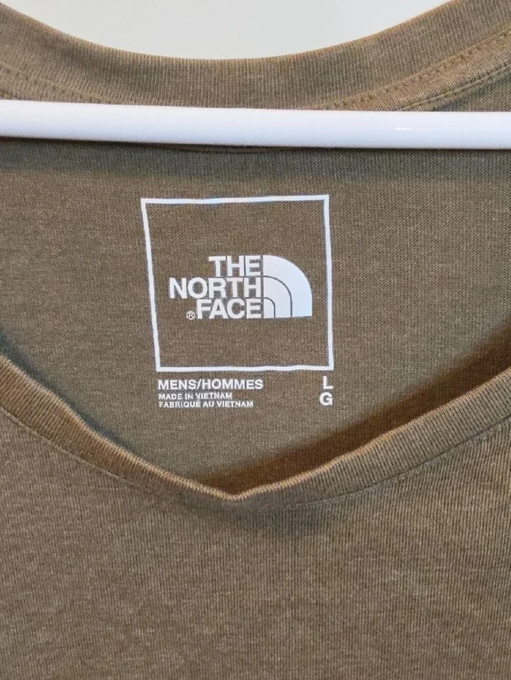 The North Face Olive Green & Gray Men’s Athletic Tank Tops